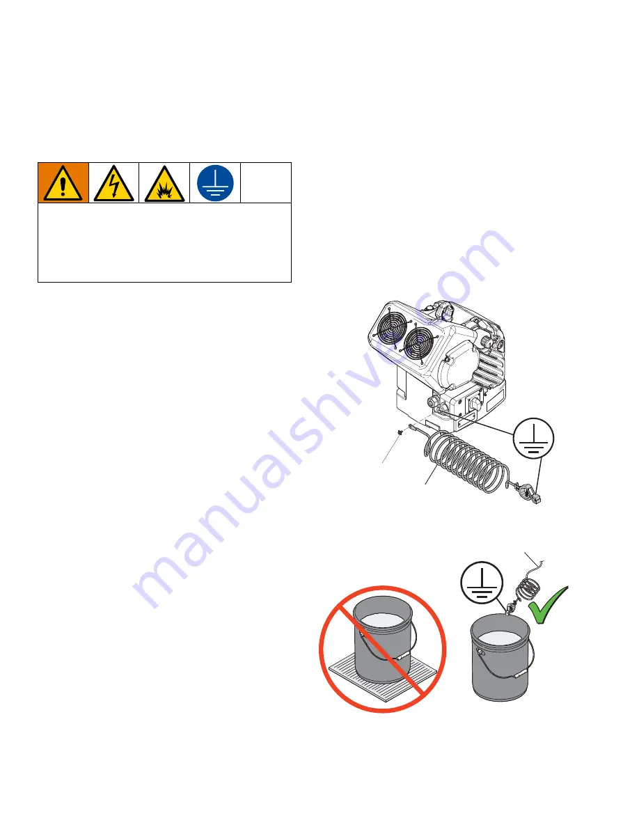 Graco SaniSpray HP 750 Instructions Manual Download Page 8