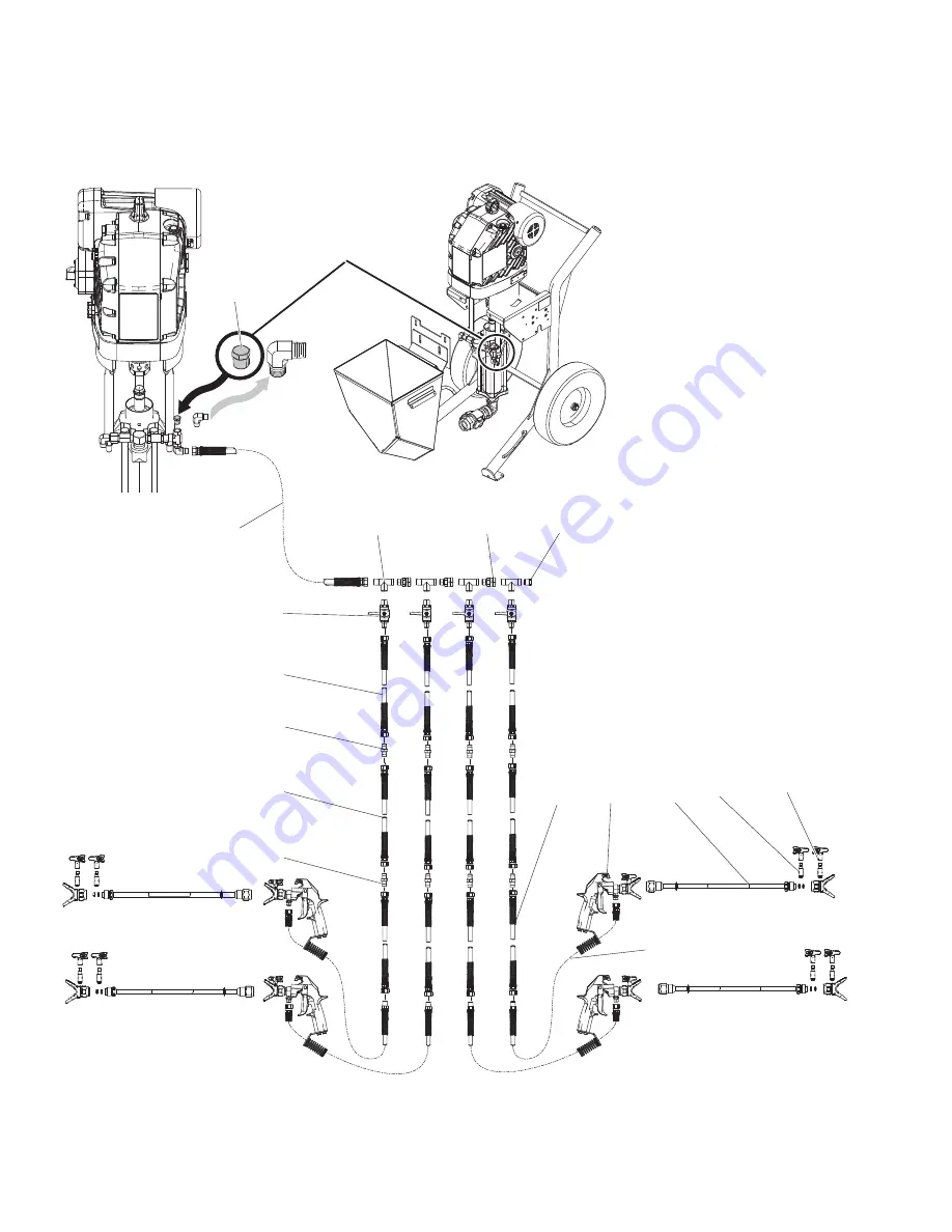 Graco SaniSpray HP 750 Instructions Manual Download Page 34