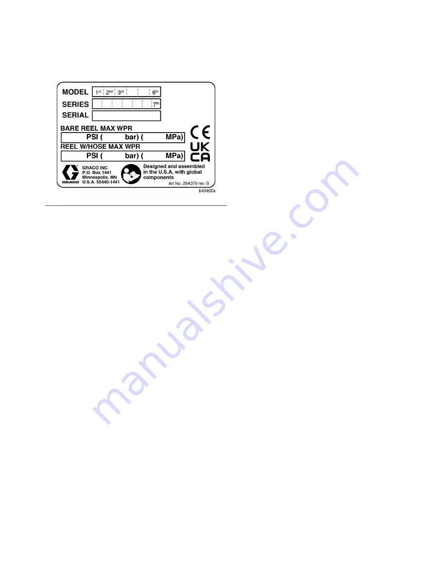 Graco SD 10 Series Manual Download Page 39