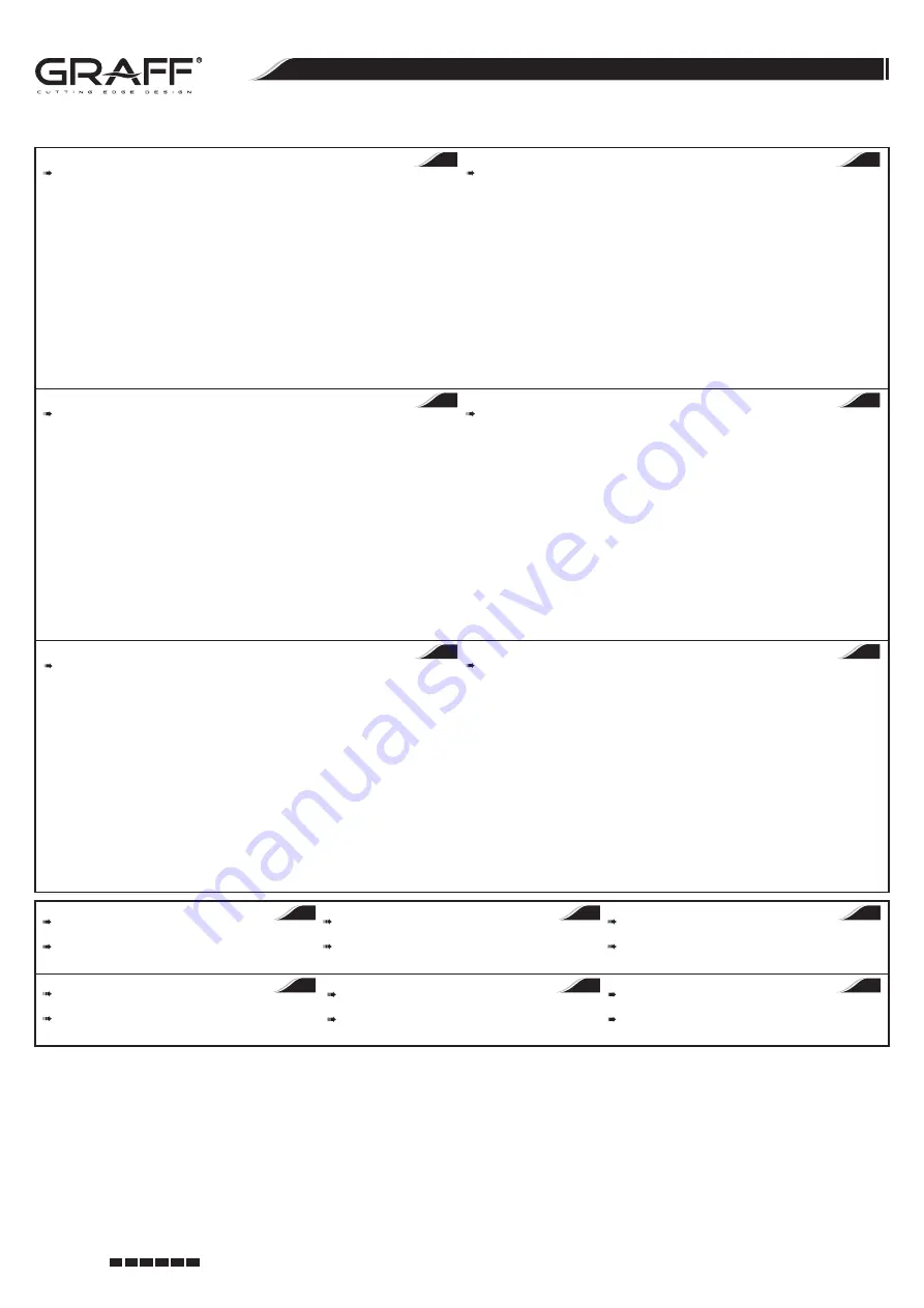 Graff 2375900 Instructions For Assembly And Use Download Page 9