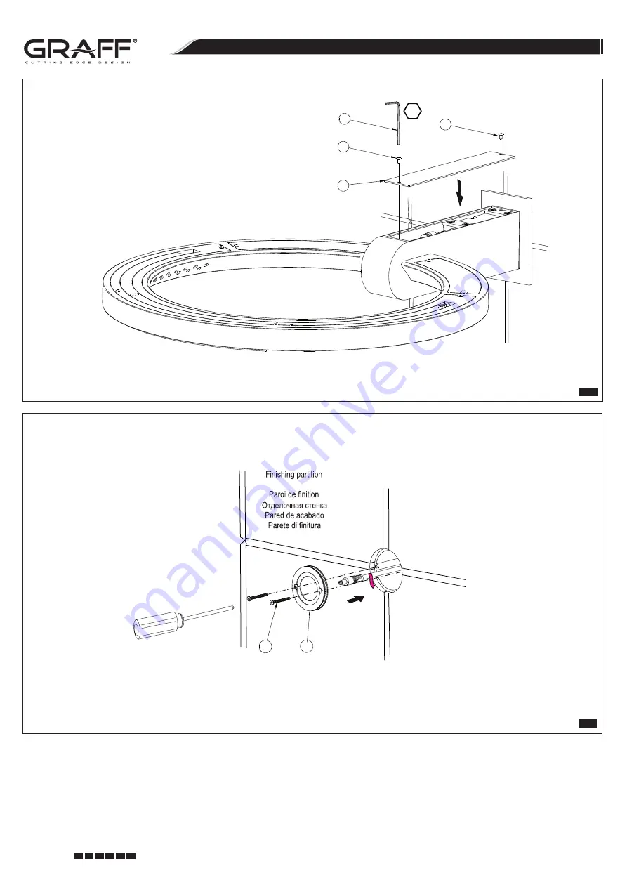 Graff AMETIS 5137000 Instructions For Assembly And Use Download Page 6