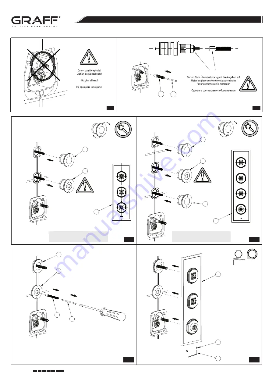 Graff E-8078 T Series Instructions For Assembly And Use Download Page 8