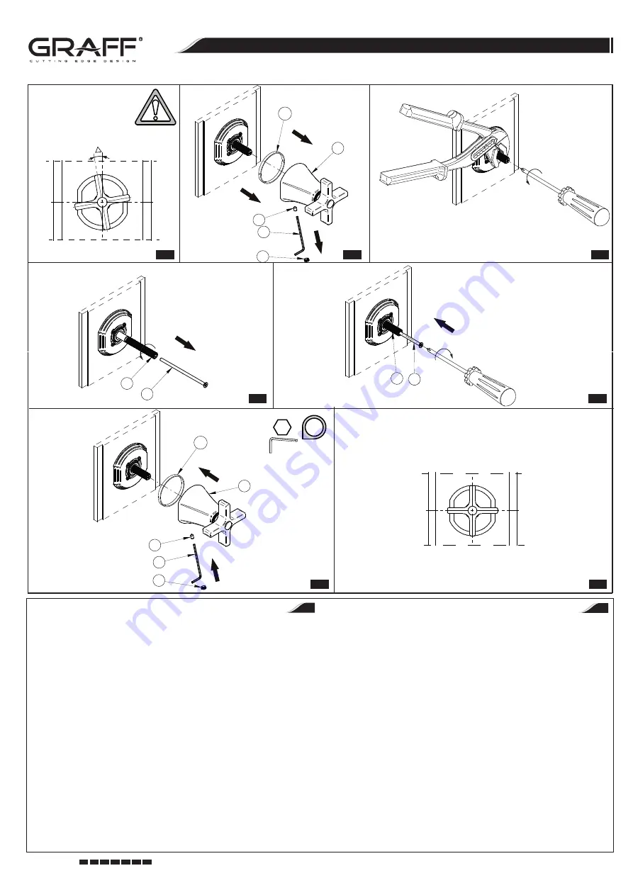 Graff E-8078 T Series Instructions For Assembly And Use Download Page 11