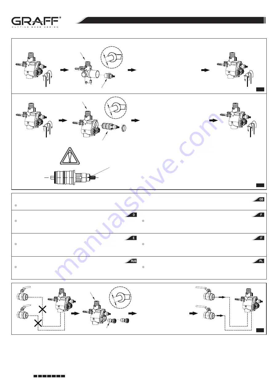 Graff E-8078 T Series Instructions For Assembly And Use Download Page 14