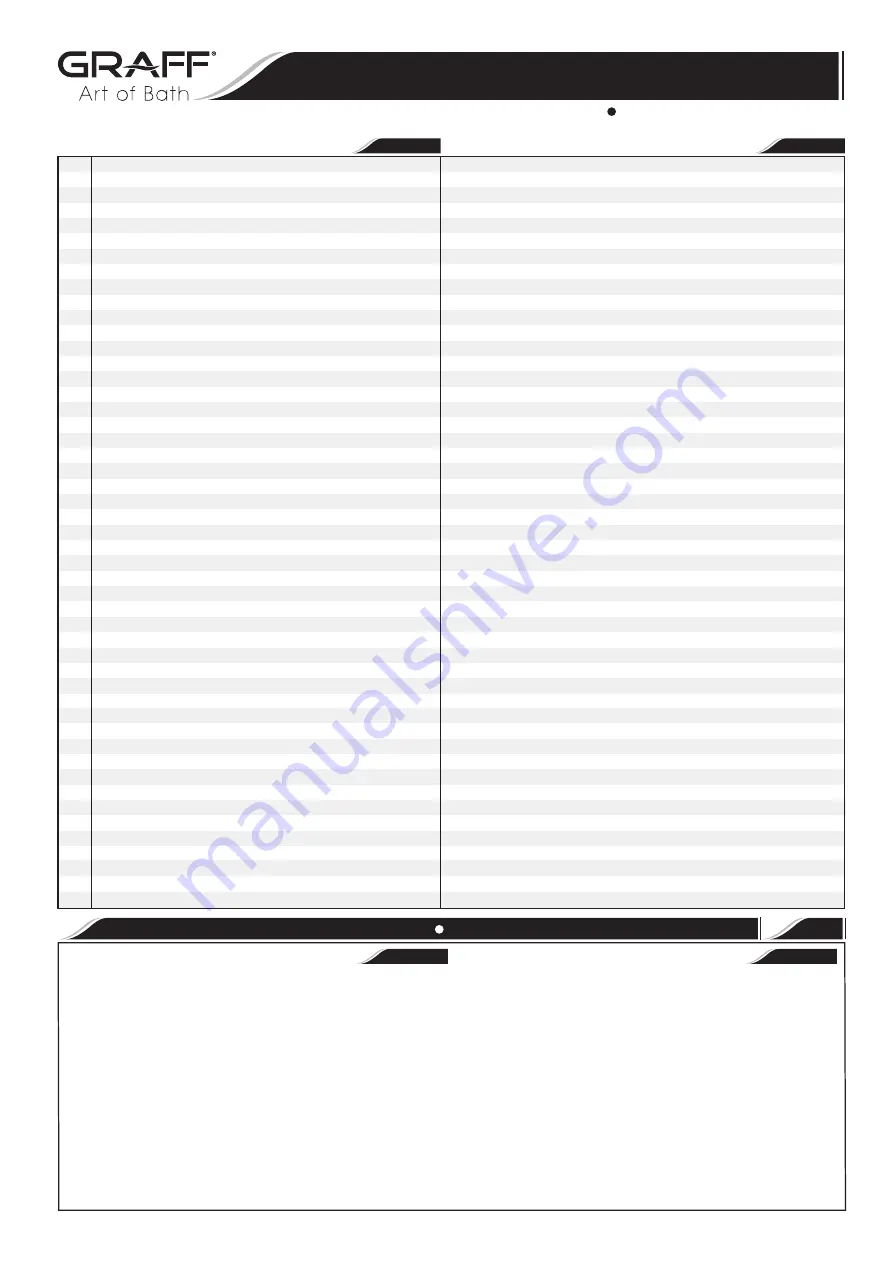 Graff G-11610 Series Installation Instructions Manual Download Page 4