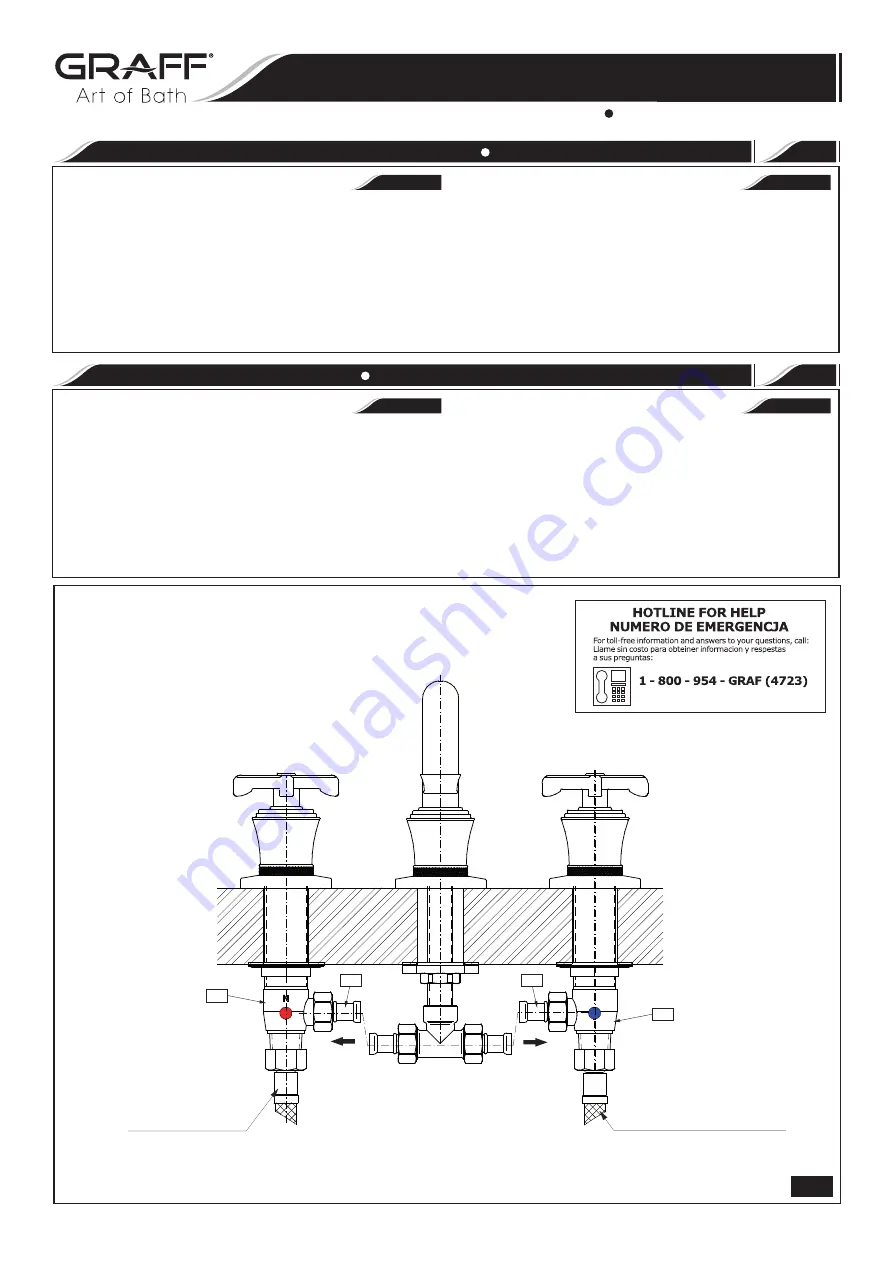 Graff G-11610 Series Installation Instructions Manual Download Page 7