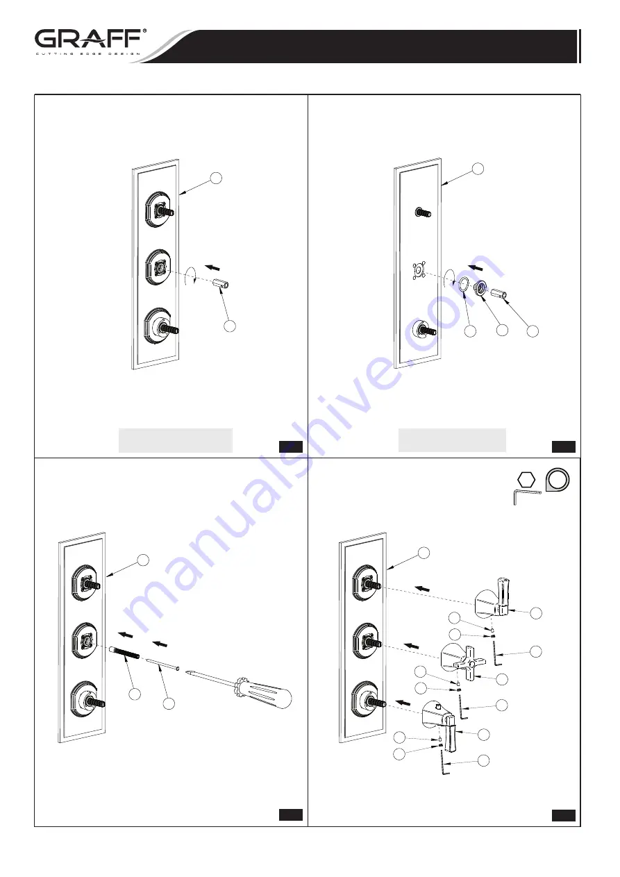 Graff G-8078-T Series Installation Instructions Manual Download Page 9