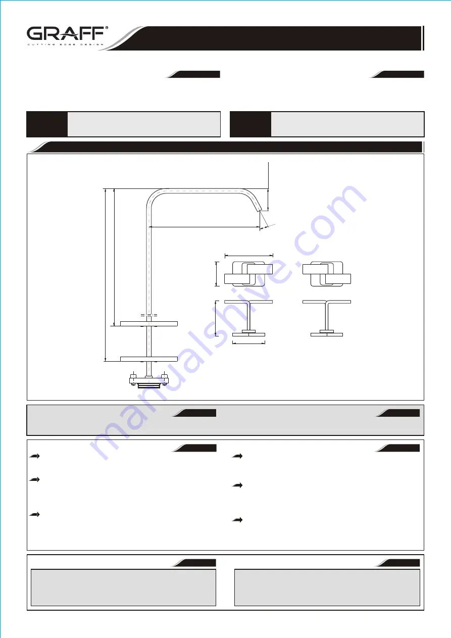 Graff IMMERSION 2315-C9 Installation Instructions Manual Download Page 1