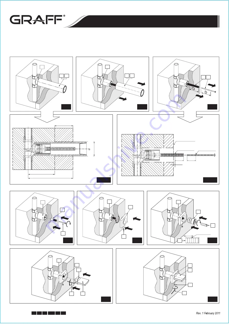 Graff LUNA 5363400 Installation Instructions Manual Download Page 19