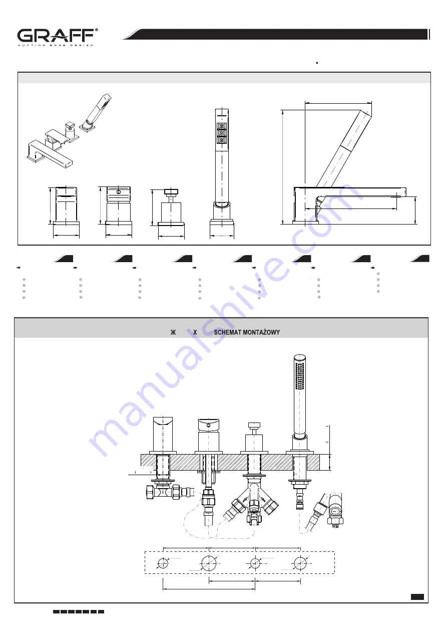 Graff PHASE E-6659-LM45W Скачать руководство пользователя страница 3