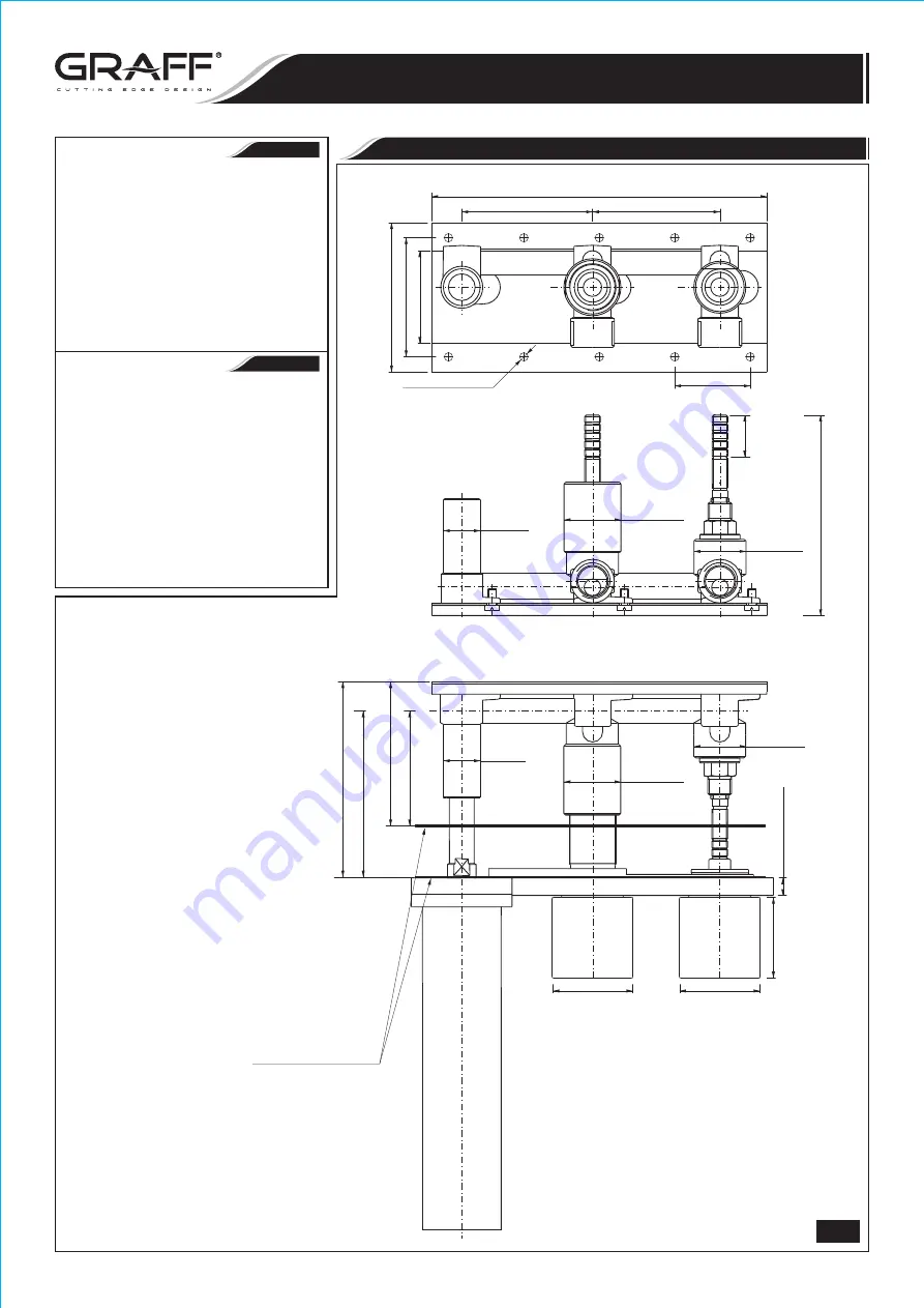 Graff TARGA 3630-C14W Installation Instructions Manual Download Page 2