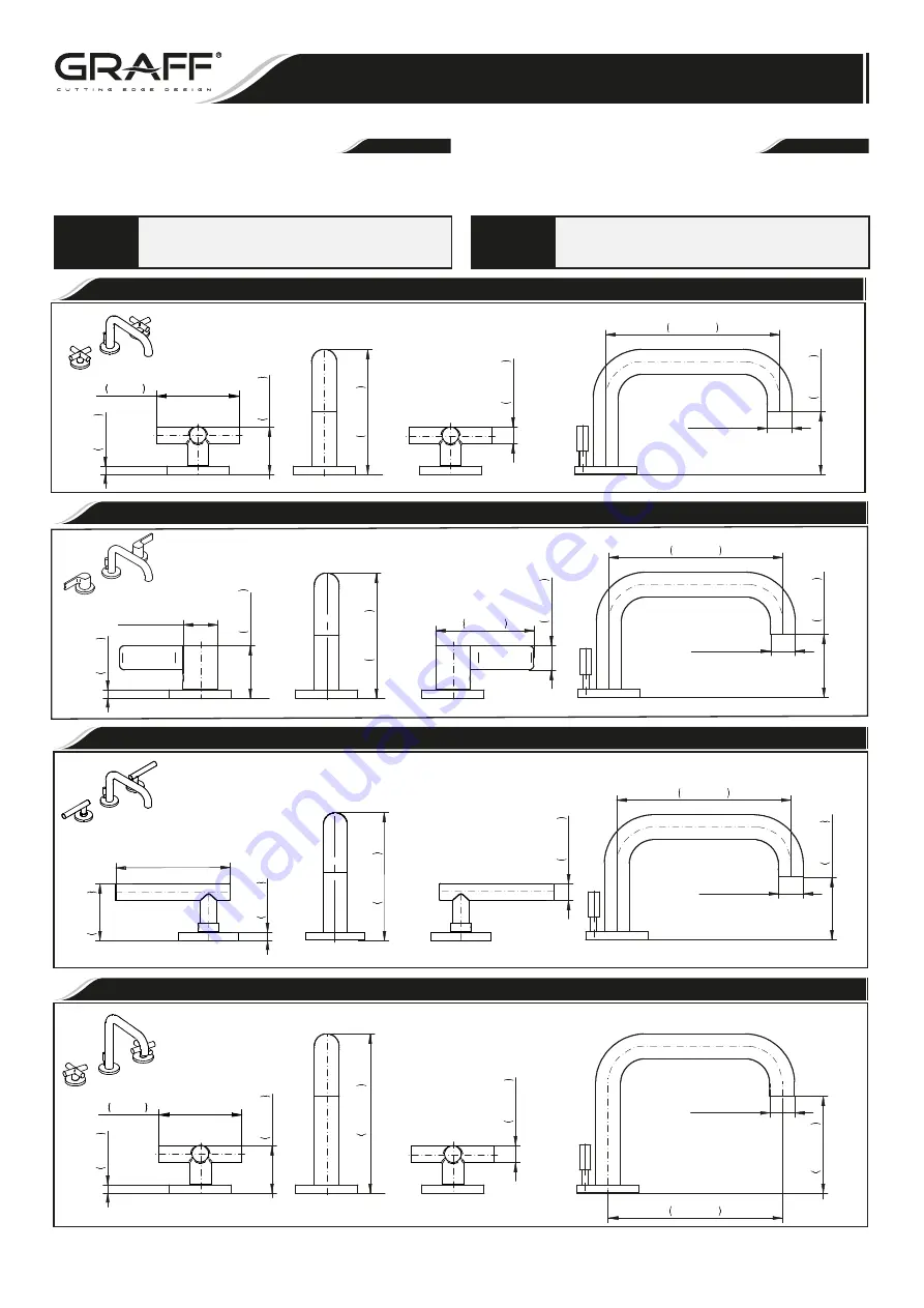 Graff TERRA G-6710-LM62B Installation Instructions Manual Download Page 1