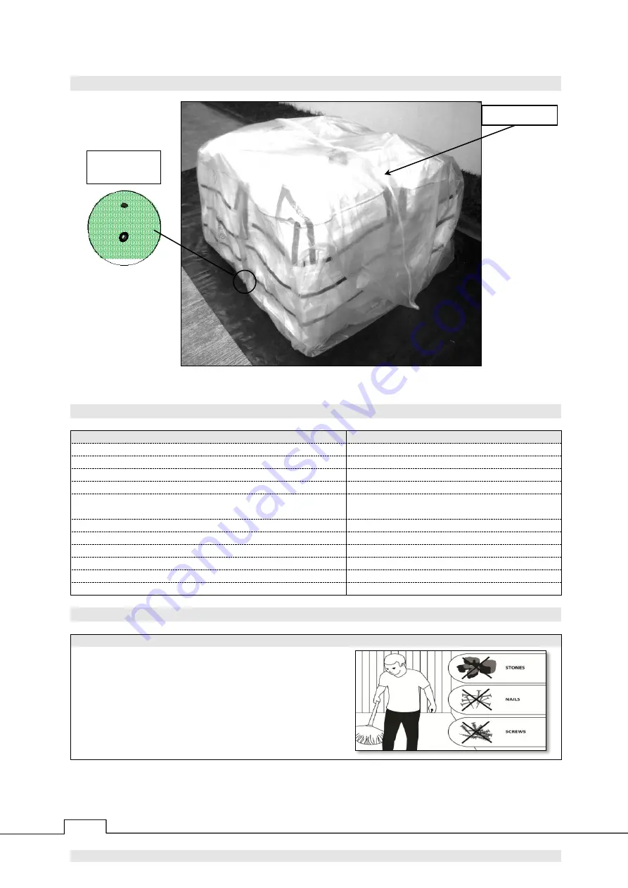 GrainPro Cocoon Indoor Instruction Manual Download Page 6