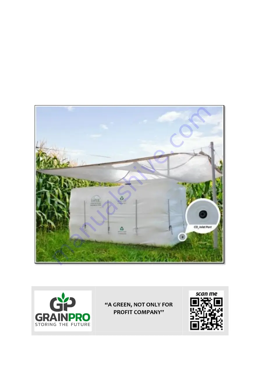 GrainPro Gas-Hermetic Fumigation Self Verifying Cocoon Скачать руководство пользователя страница 1