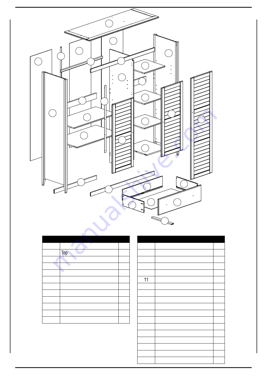 GrainWood Greenport GP0903 Assembly Instructions Manual Download Page 4