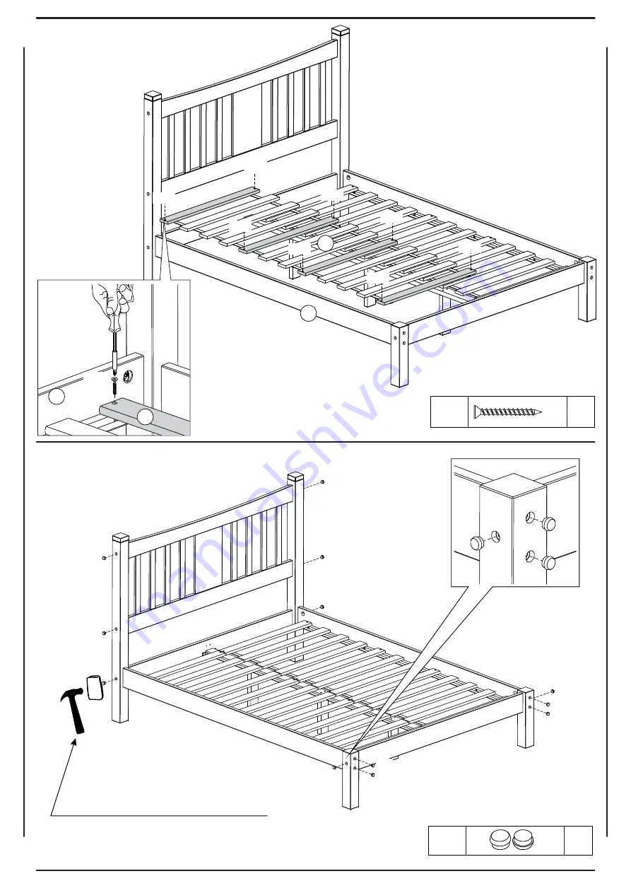 GrainWood Shaker SH1301 Assembly Instructions Manual Download Page 9