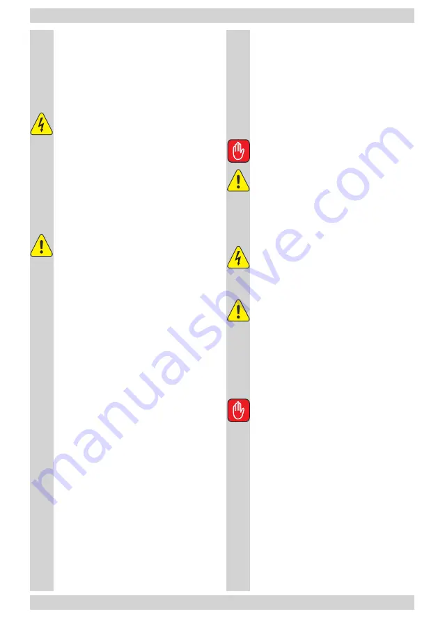 Gram EFK 5490 Series Instruction Manual Download Page 30