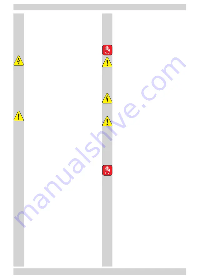 Gram EFK 5490 Series Instruction Manual Download Page 42