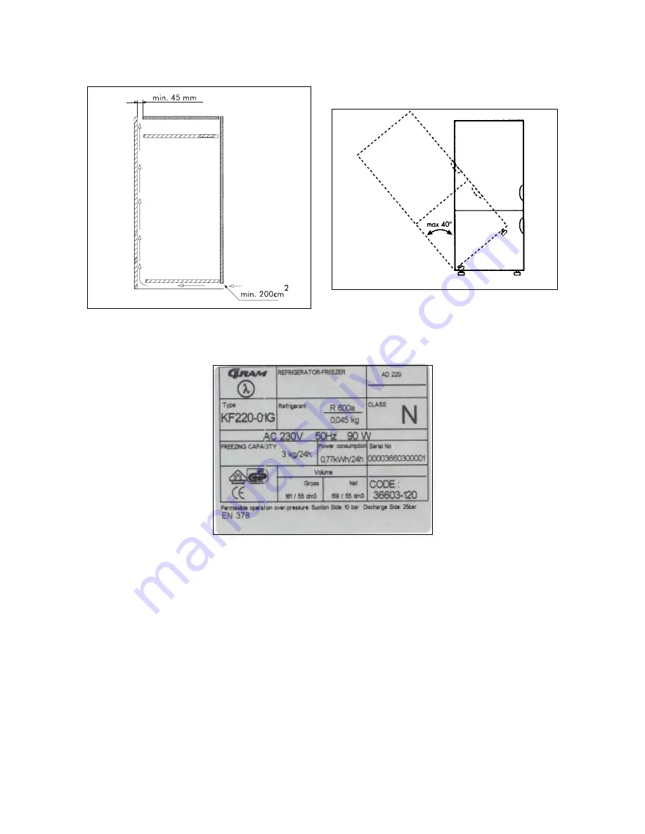 Gram FSI 170 Instructions For Use Manual Download Page 30