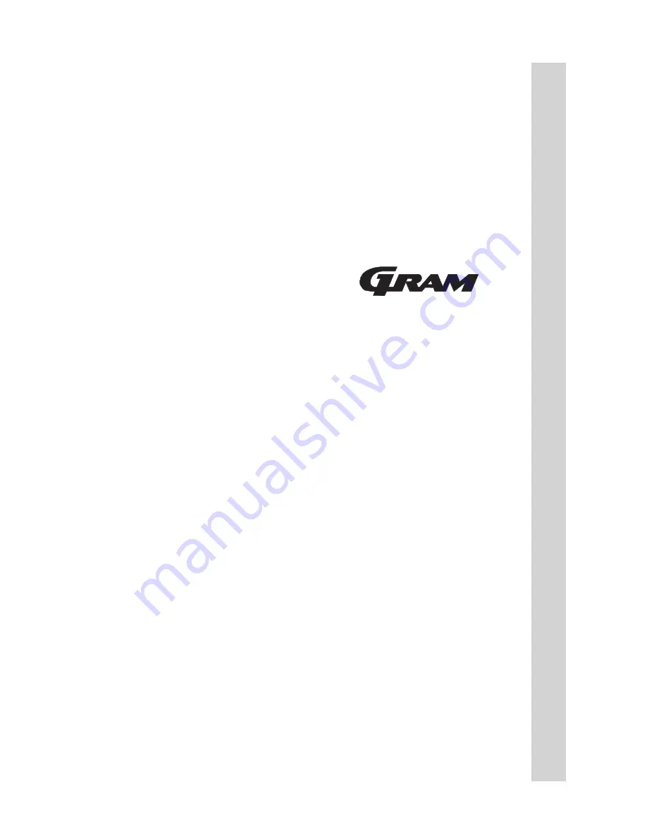 Gram KS 2400-00 User Manual Download Page 100