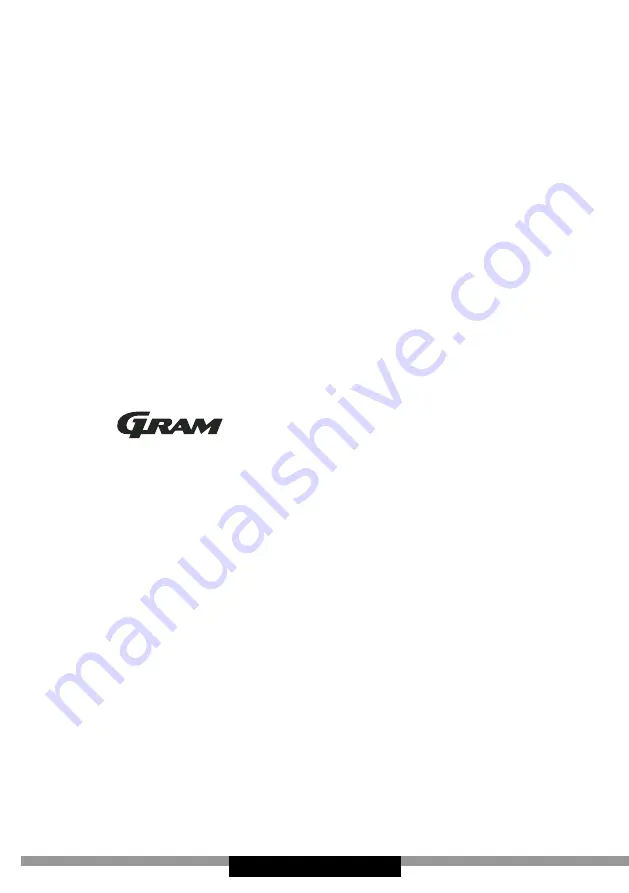 Gram VS 50781-90 B User Manual Download Page 58