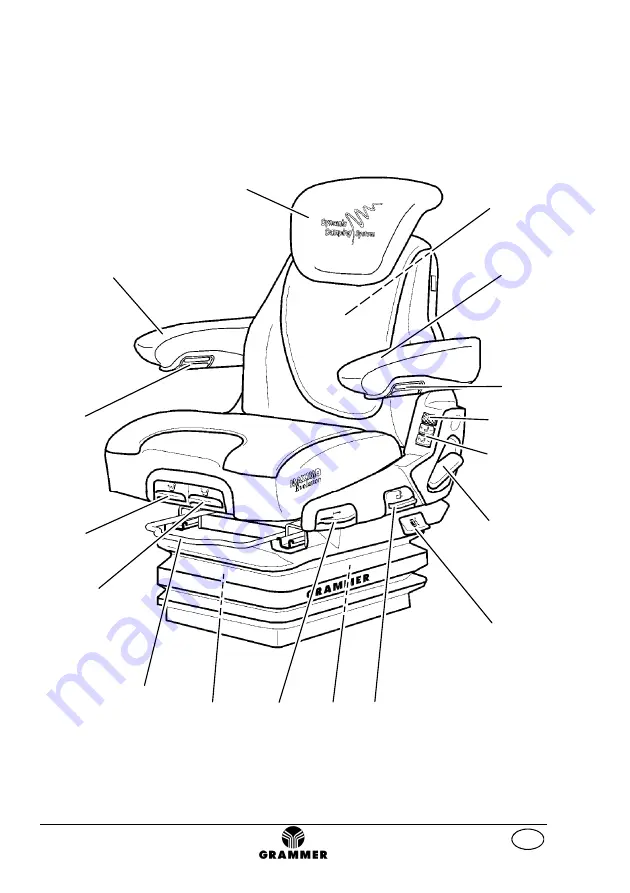 Grammer MAXIMO Evolution Dynamic Operating Instructions Manual Download Page 60