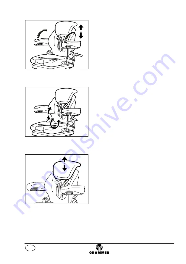 Grammer PRIMO M Operating Instructions Manual Download Page 47