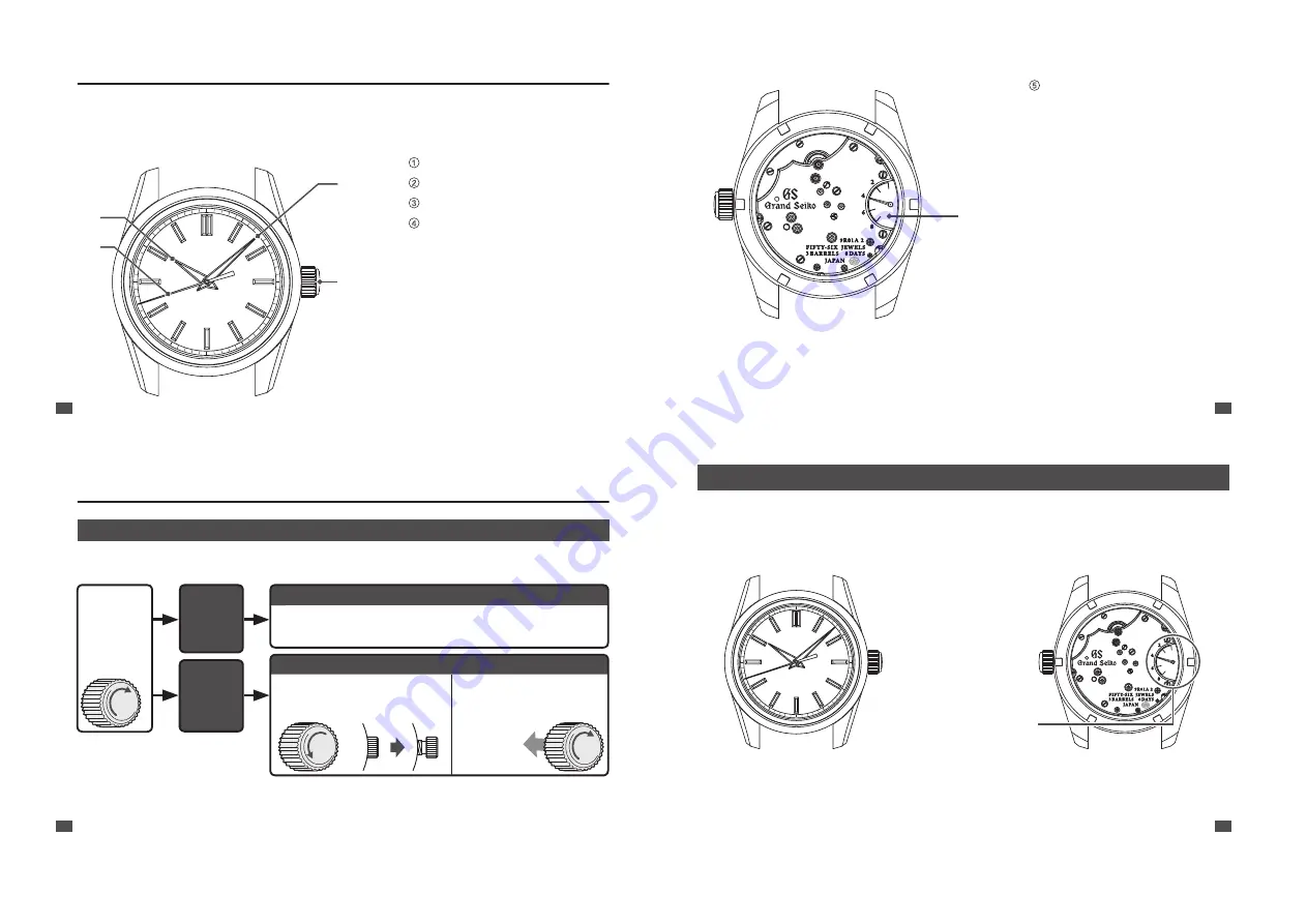 Grand Seiko Spring Drive 9R01 Скачать руководство пользователя страница 7