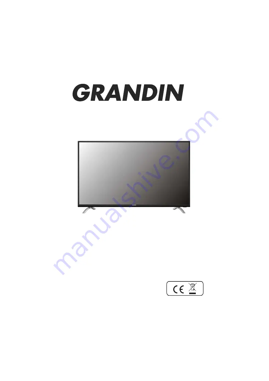 Grandin UAF40E6300 Manual Download Page 1