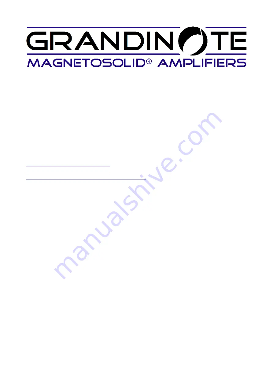 Grandinote Magnetosolid Shinai User Manual Download Page 16