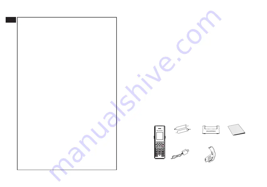 Grandstream Networks DP722 Скачать руководство пользователя страница 3