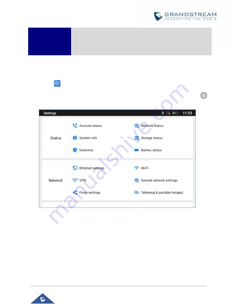 Grandstream Networks GAC2570 User Manual Download Page 27