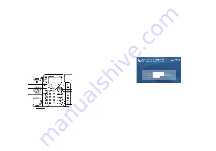 Grandstream Networks GXP1630 Quick Installation Manual Download Page 17