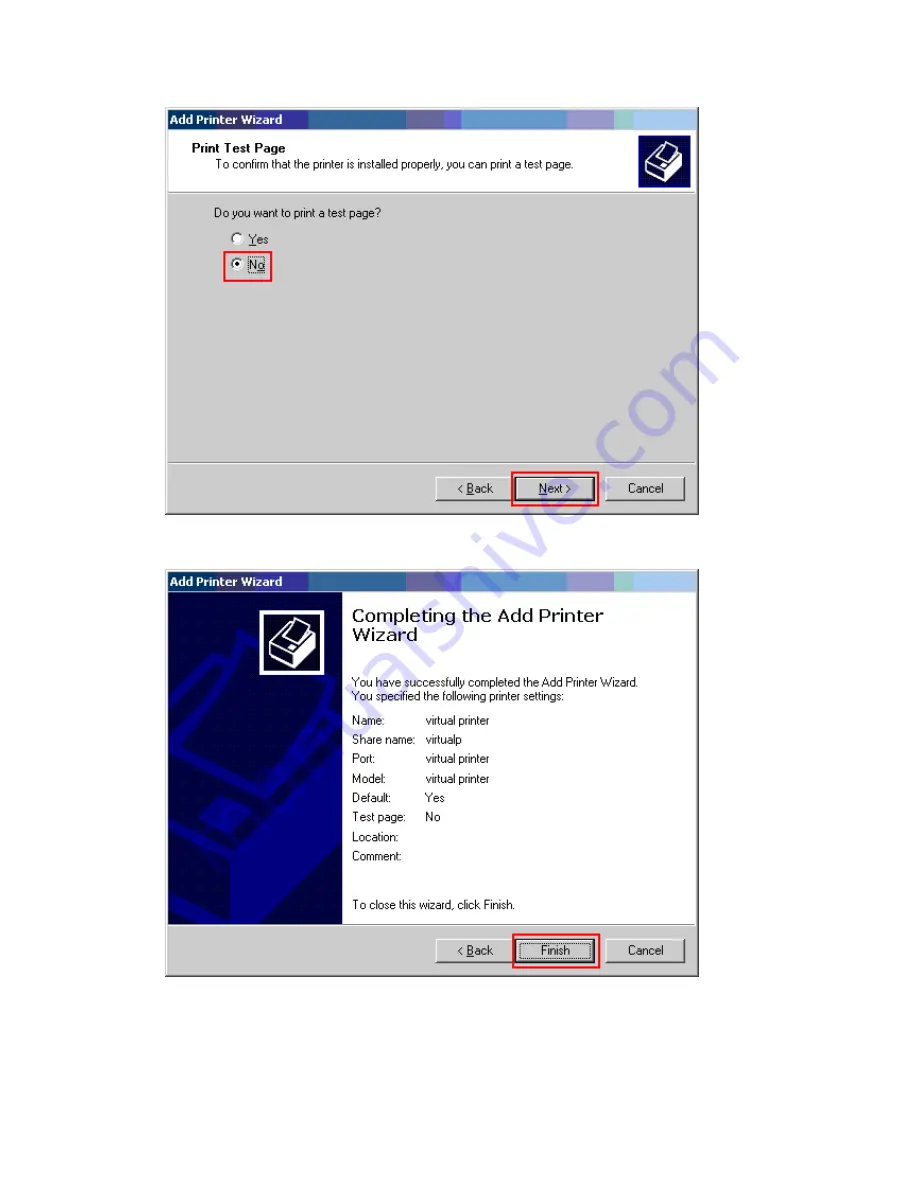 Grandstream Networks Virtual Printer Driver Manual Download Page 7