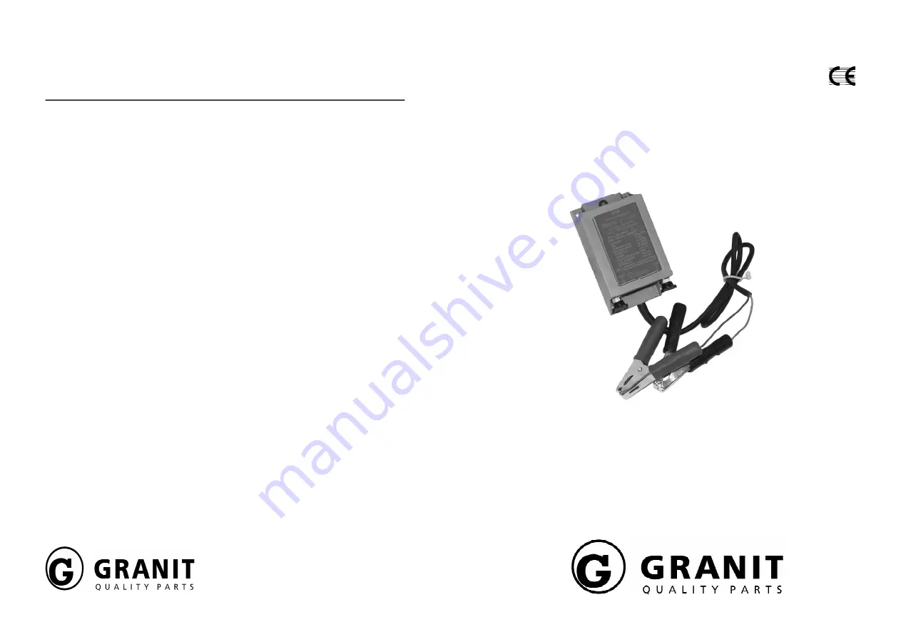 Granit GA1501 User Manual Download Page 1