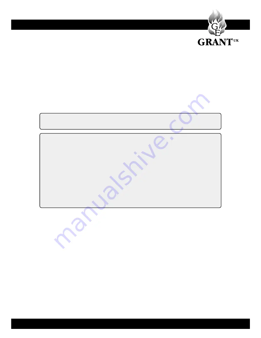 Grant Combi 90 User Instructions Download Page 1