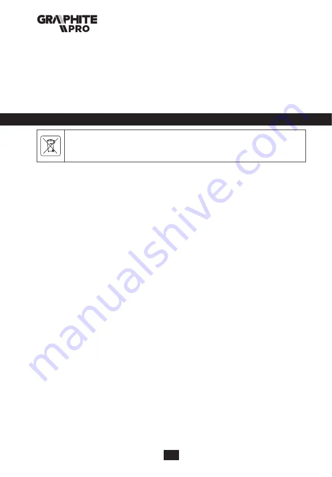 GRAPHITE PRO 59GP001 Instruction Manual Download Page 36