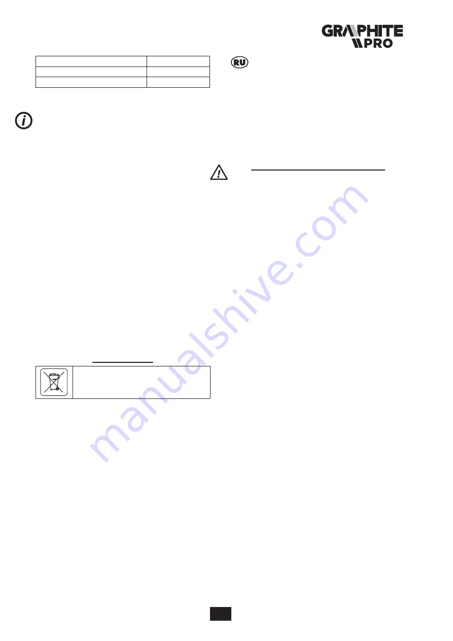 GRAPHITE PRO 59GP002 Скачать руководство пользователя страница 23