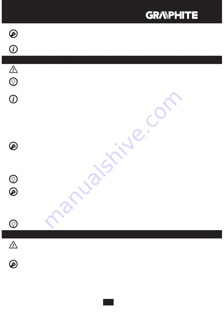 Graphite 58G200 Instruction Manual Download Page 45