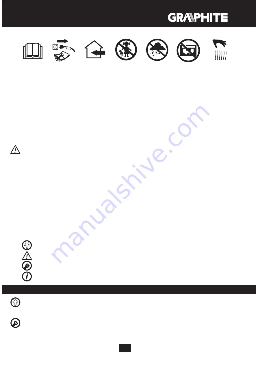 Graphite 58G200 Instruction Manual Download Page 65