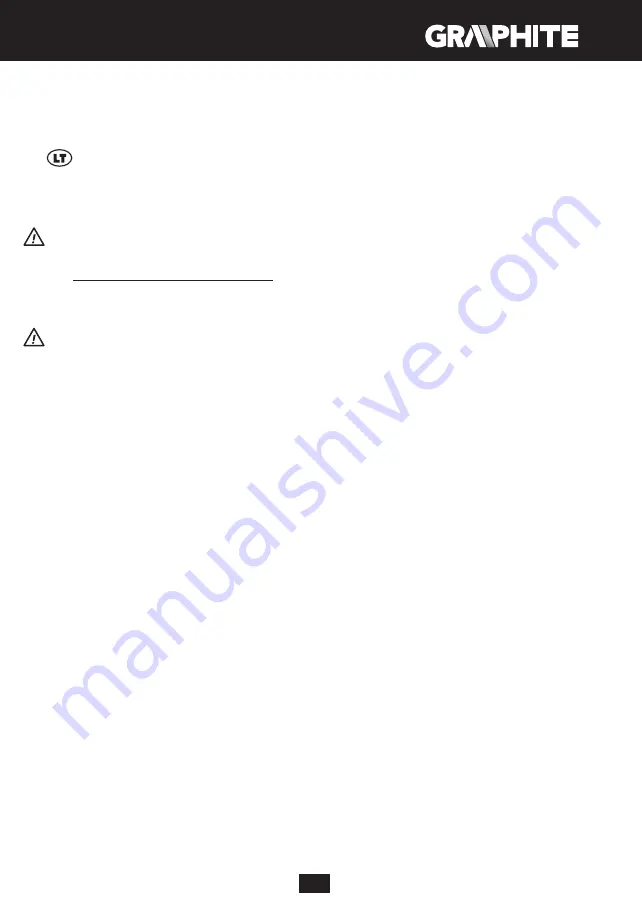 Graphite 58G488 Instruction Manual Download Page 43