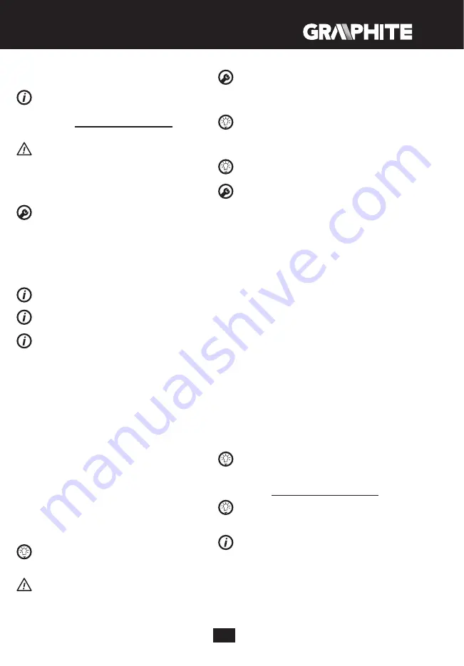 Graphite 58G491 Manual Download Page 17