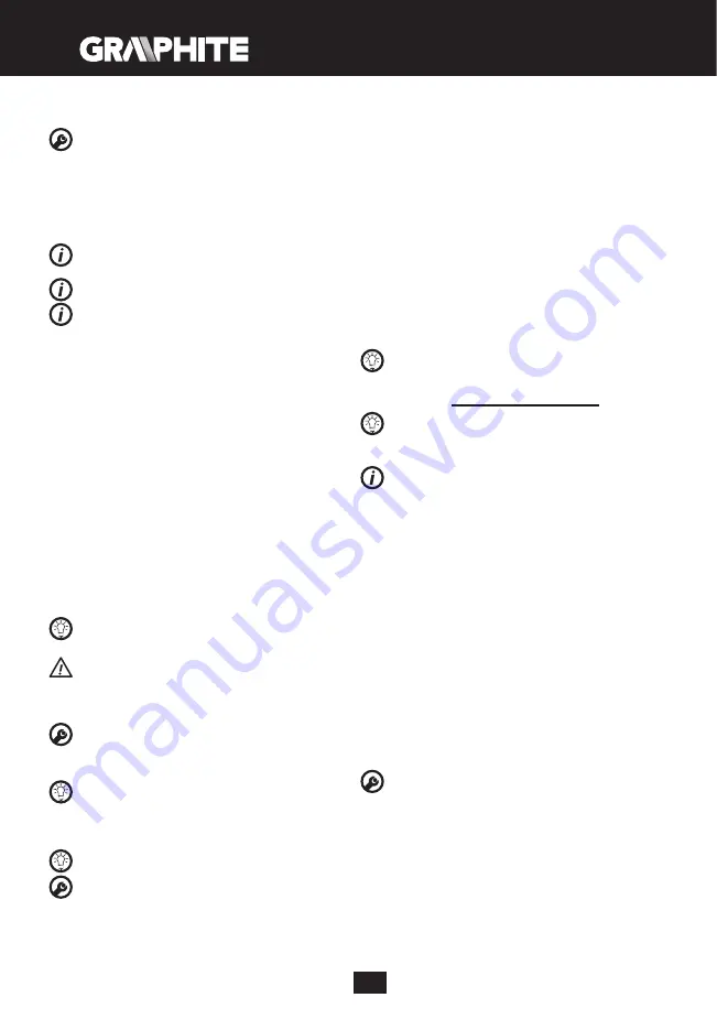 Graphite 58G491 Manual Download Page 42