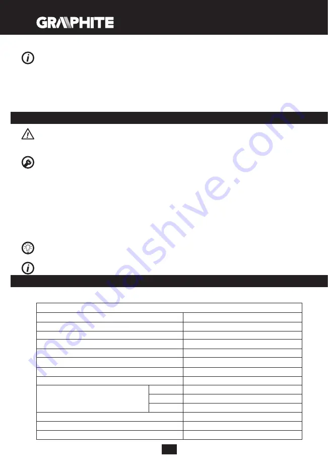 Graphite 58G529 Instruction Manual Download Page 100