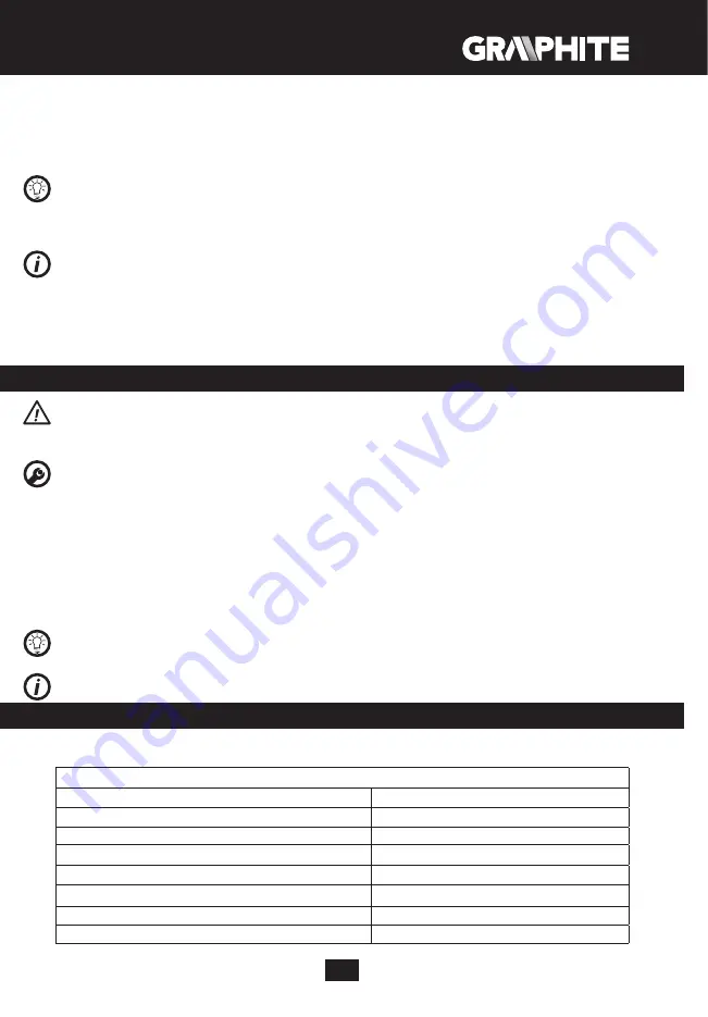 Graphite 58G529 Instruction Manual Download Page 133