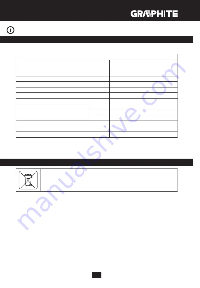 Graphite 58G548 Instruction Manual Download Page 25