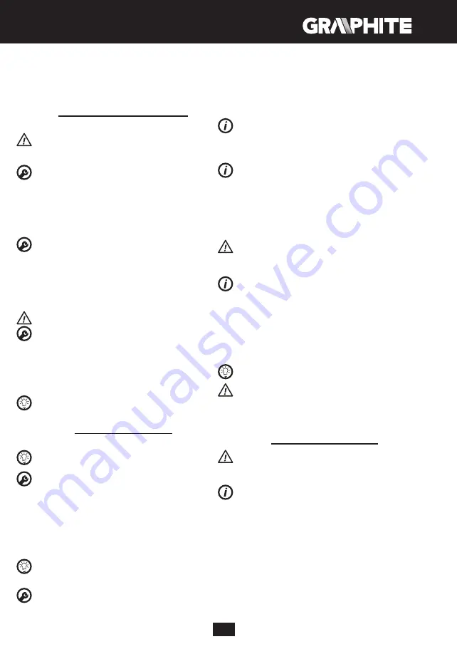 Graphite 58G726 Instruction Manual Download Page 13