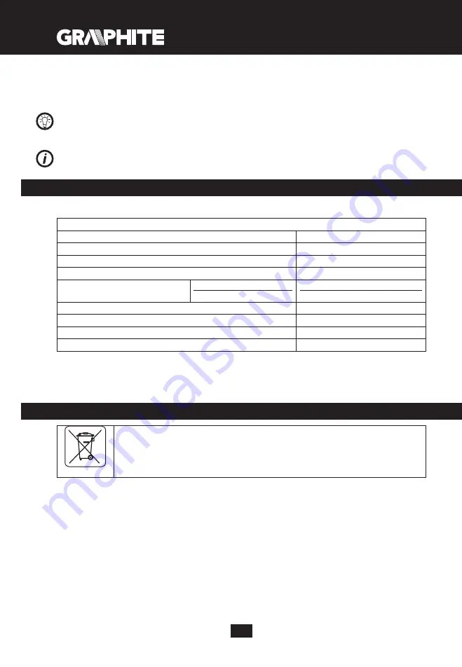 Graphite 58G784 Instruction Manual Download Page 26