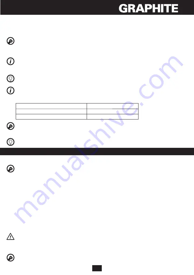 Graphite 58G945 Instruction Manual Download Page 23