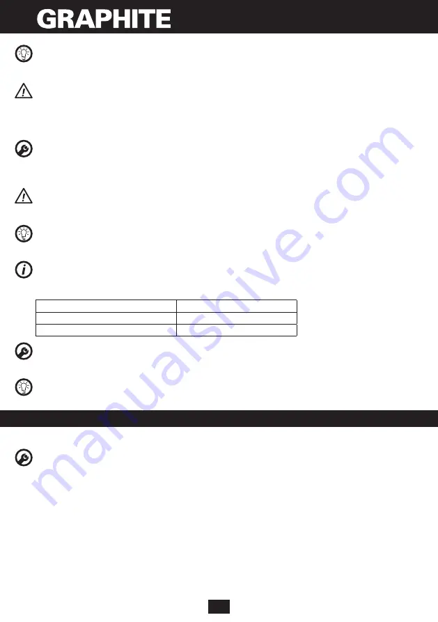 Graphite 58G945 Instruction Manual Download Page 60